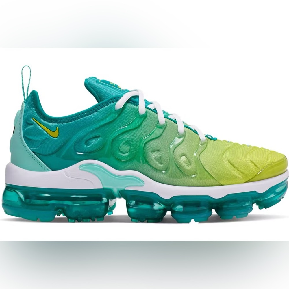 Womens Nike Air VaporMax Plus size 10 blue and green